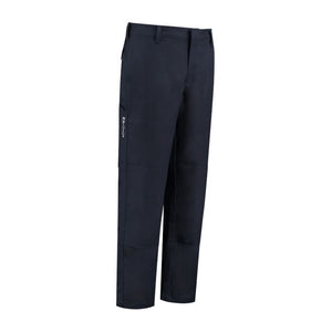 Dapro multinorm broek in navy blauw, ontworpen voor comfort en duurzaamheid. Deze vlamvertragende, antistatische broek biedt arc flash bescherming en is lasbestendig voor maximale veiligheid. Voorzien van een elastische tailleband voor de perfecte pasvorm.